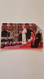 Scheda telefonica Papa