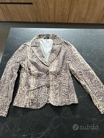 Giacca Donna elasticizzata stamps serpente
