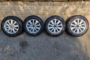 Cerchi in lega originali VW 15 golf 6 gommati