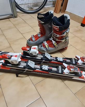 Set Sci ATOMIC GS BRIDGE 5+ scarponi+bastoncini