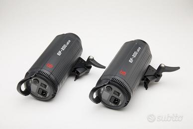 N.02 Jinbei led ef 200 watt usati in buono stato