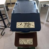 Cestino Trittico per rifiuti 