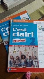 Libro francese medie C'est claire