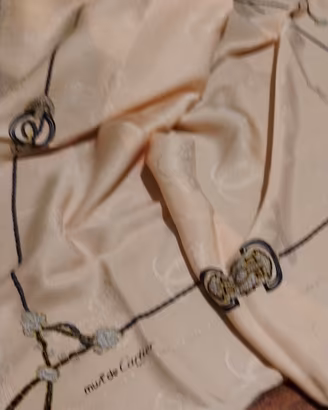 Foulard Vintage  "mast de Cartier" 