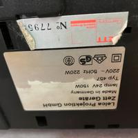 Videoproiettore proiettore diaposive Zett..Leica