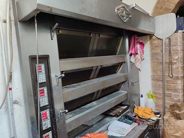 Forno 4 piani del2015, funzionante 