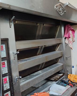 Forno 4 piani del2015, funzionante 