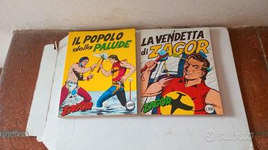 ZAGOR SCRITTA ROSSA N.7-8 e 9 BONELLI 1971
