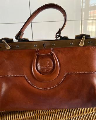 Borsa pelle artigianato fiorentino Vintage