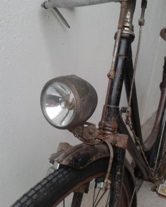 Bici vintage faro basso