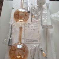 Lampade da sospensione o da parete in vetro soff