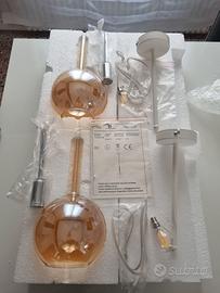 Lampade da sospensione o da parete in vetro soff