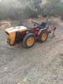 trattorino fresa aratro erpice