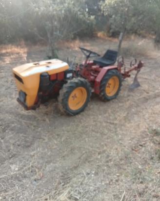 trattorino fresa aratro erpice