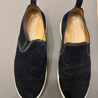 Mocassino elegante blu