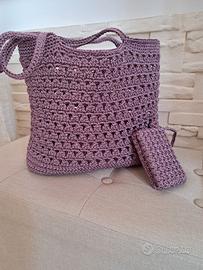 borsa+portacarte in cordino