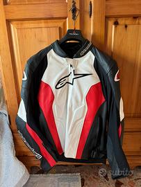 Tuta Alpinestars divisibile in pelle