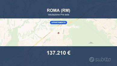 Immobile in asta di 118 m² con box auto a Roma
