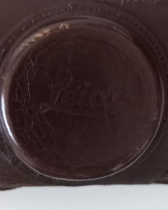 2 custodie Macchina Fotog Leika in pelle originali