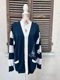 Cardigan vintage Iceberg Peanuts Made in Italy TG