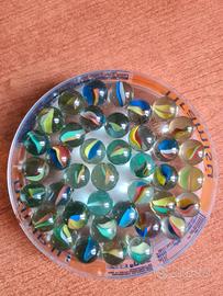 Biglio in vetro vintage anni '70-'80