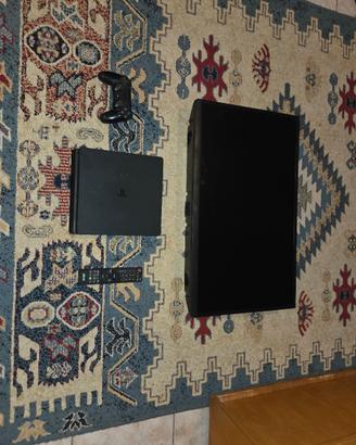 PS4 Slim + controller +  smarTv HD + giochi 