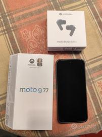 Motorola moto g 77 + moto buds bass