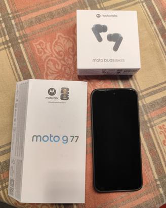 Motorola moto g 77 + moto buds bass