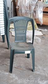 30 Sedie in plastica da giardino