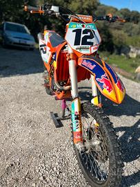 Ktm 350 sx f cross da gara replica cairoli