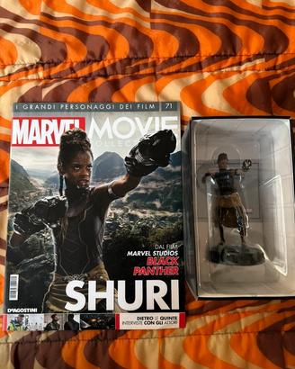 Shuri 71 Marvel Movie De Agostini statuina Disney