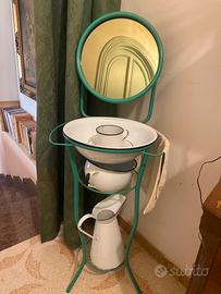 Toelette da bagno completa di accessori originali