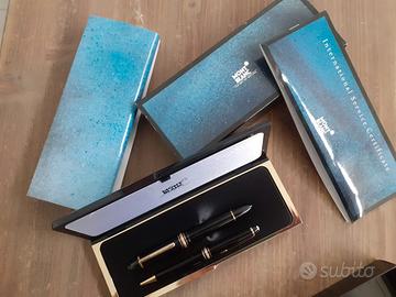 Mont Blanc Meisterstuck stilografica ed a sfera