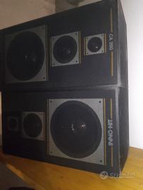 casse altoparlanti e DVD
