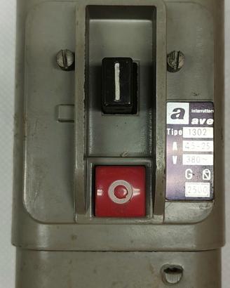 Interruttore vintage AVE tipo 1302