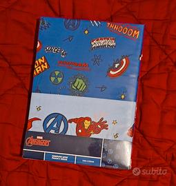 completo lenzuola una piazza e mezza Avengers