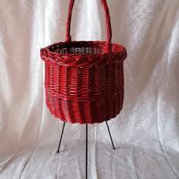 6 Cesti in vimini varie misure Nuovi e colorati