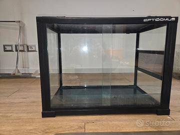 Teca in vetro per rettili 60x45x40