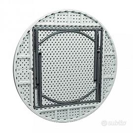 2 tavoli catering tondi da 152 cm nuovi