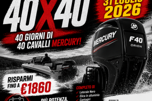 MOTORE F40 ORION PROMO fino al 31 07 2026