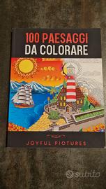 100 paesaggi da colorare 