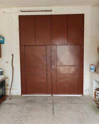 Cancello in ferro / lamiera zincata
