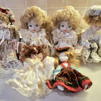 Bambole in porcellana da collezione
