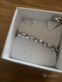 Braccialevin acciaio unisex