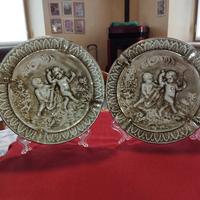 Piatti decorativi posacenere Capodimonte 