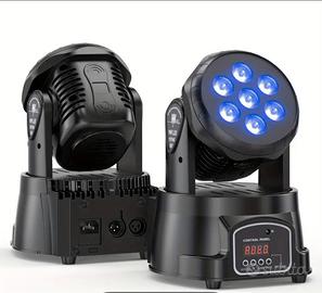 2 Teste mobili a Led 105 w