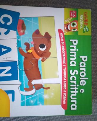 Giochi vari in scatola per bambini