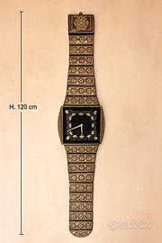 Orologio da parete siriano vintage – Intarsiato