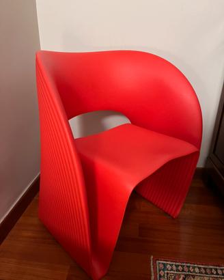 Poltrona Raviolo Magis rossa