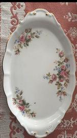 Portapasticcini ovale Royal Albert Moss Rose